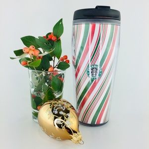 Starbucks 2002 Holiday Christmas Tumbler with Lid